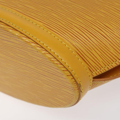 Louis Vuitton Saint Jacques Handbag Epi Leather, YELLOW, LEATHER, Handbag