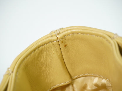 Chanel Surpique Tote Quilted Leather, BEIGE, LEATHER, Tote bag