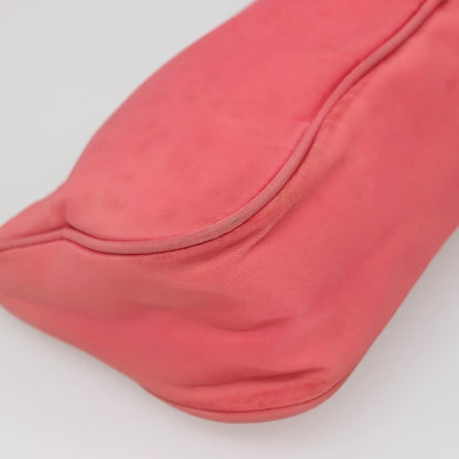 Prada Pochette Shoulder Bag Tessuto, PINK, NYLON, Clutche & pouche