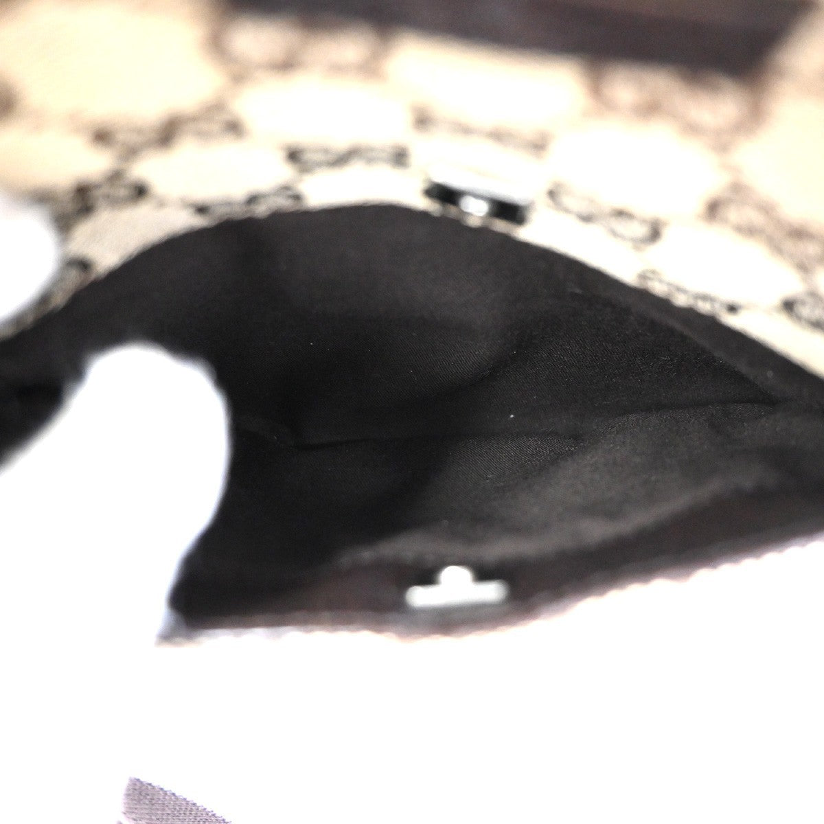 Gucci Vintage Front Pocket Flat Messenger GG Canvas, BEIGE, CANVAS, Shoulder bag