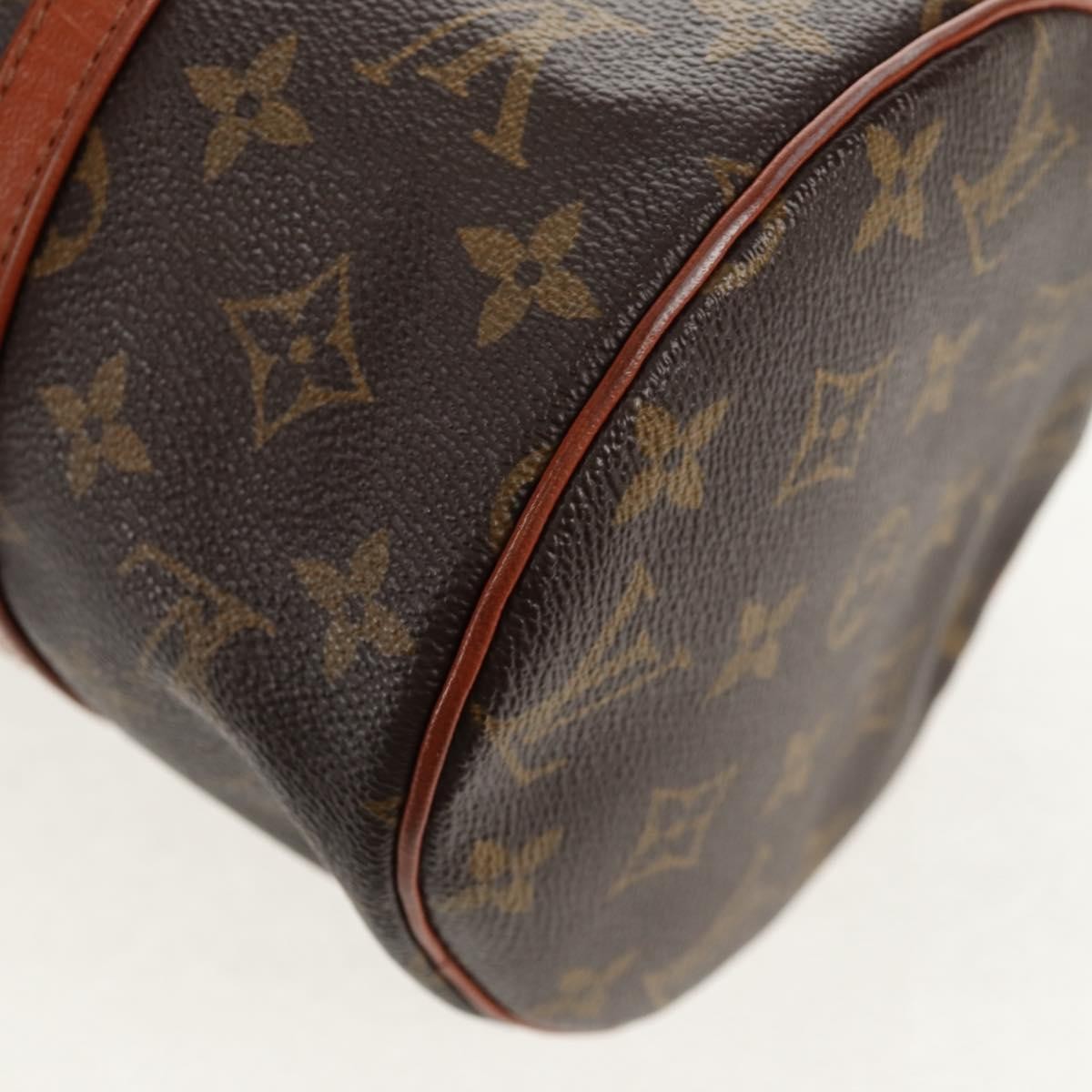 Louis Vuitton Papillon Handbag Monogram Canvas, BROWN, CANVAS, Handbag