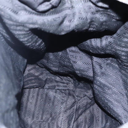 Prada Vintage Tote Tessuto with Leather, BLACK, NYLON, Tote bag