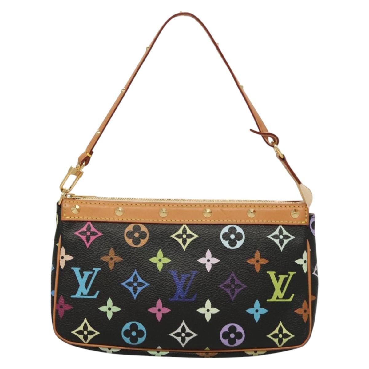 Louis Vuitton Pochette Accessoires Monogram Multicolor, MULTICOLOUR, CANVAS, Clutche & pouche