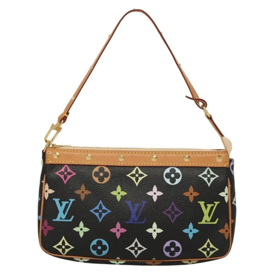 Louis Vuitton Pochette Accessoires Monogram Multicolor, MULTICOLOUR, CANVAS, Clutche & pouche
