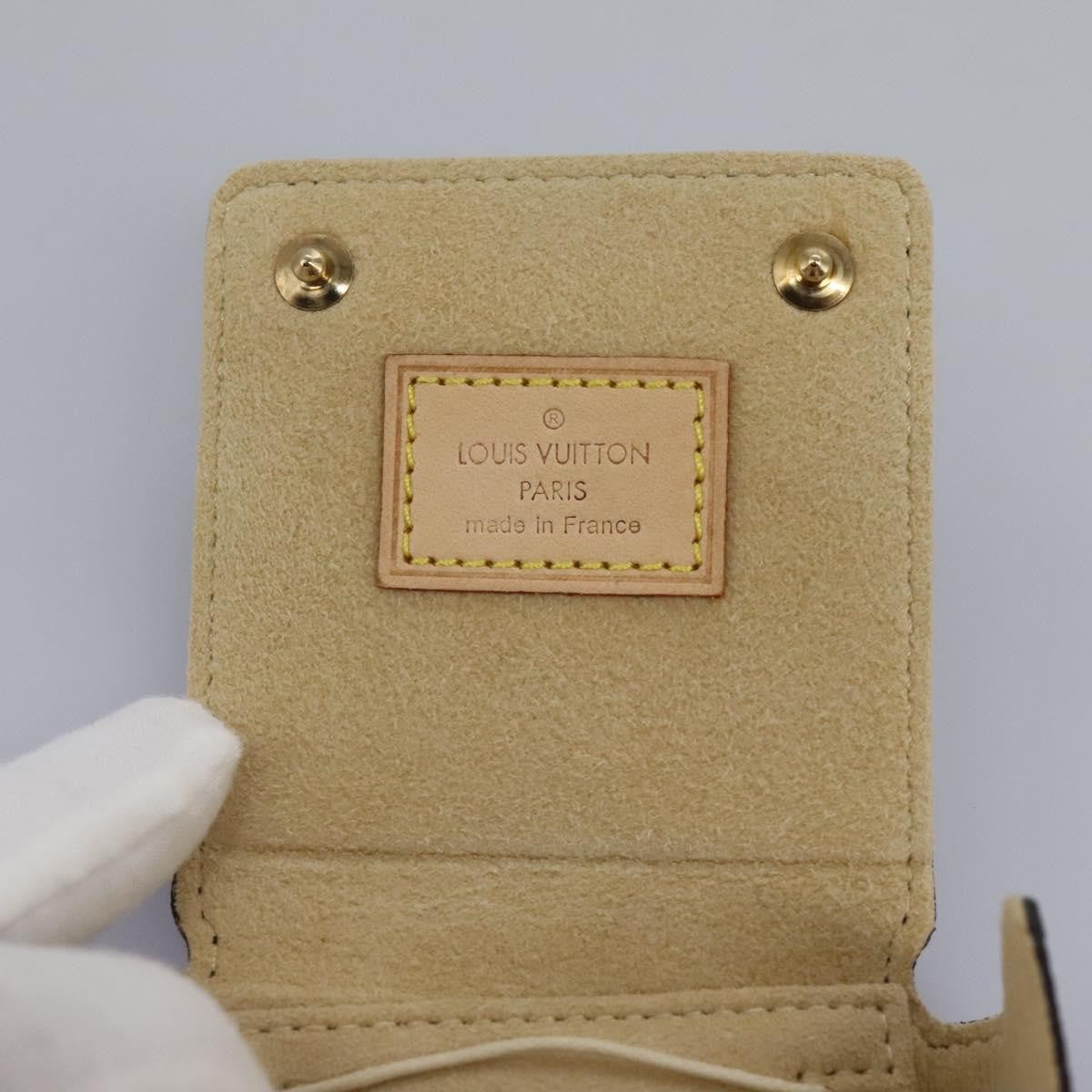 Louis Vuitton CASE JEWELRY BOX Canvas, MULTICOLOUR, CANVAS, Wallets