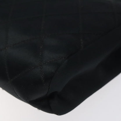 Chanel Vintage Clutch Silk, BLACK, SATIN, Clutche & pouche