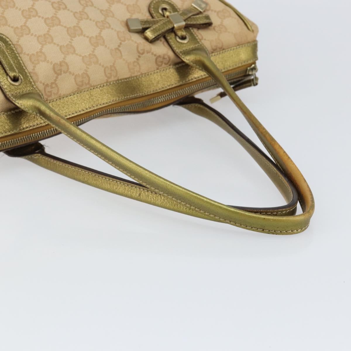 Gucci Princy Zip Tote GG Canvas, BEIGE, CANVAS, Shoulder bag