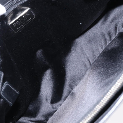 Prada Vintage Briefcase Leather, BLACK, LEATHER, Briefcase