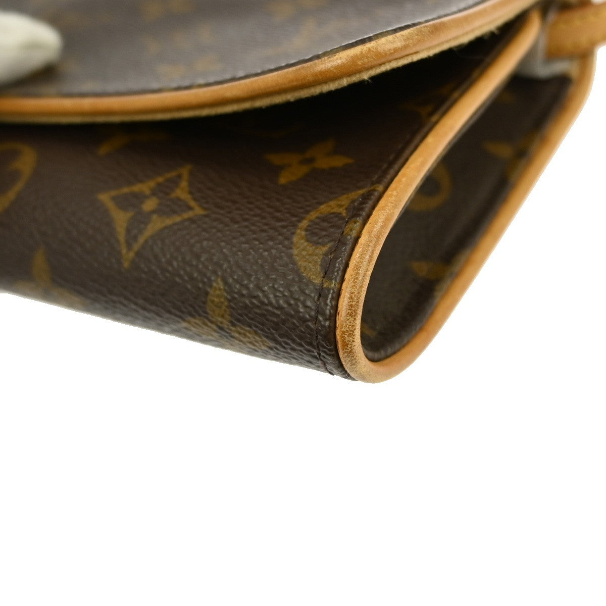 Louis Vuitton Twin Handbag Monogram Canvas, BROWN, CANVAS, Clutche & pouche