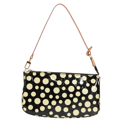 Louis Vuitton Pochette Accessoires Yayoi Kusama Painted Dots Monogram vernis, BLACK, PATENT_LEATHER, Clutche & pouche