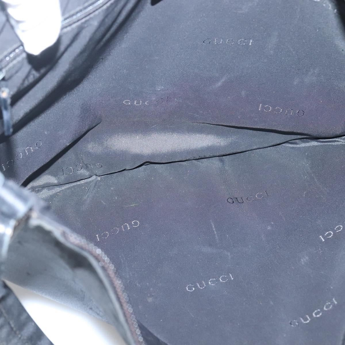 Gucci Vintage Shoulder Bag Leather, BLACK, LEATHER, Shoulder bag