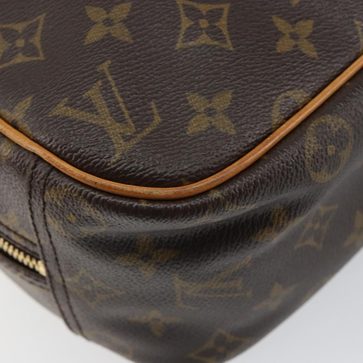 Louis Vuitton Trouville Handbag Monogram Canvas, BROWN, CANVAS, Handbag