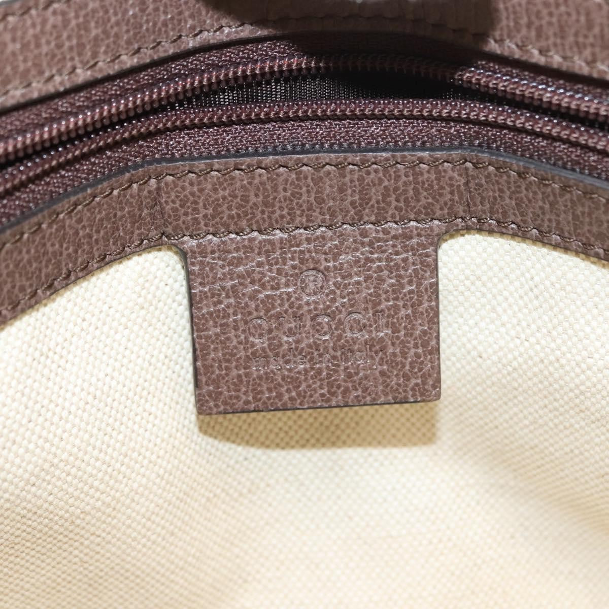 Gucci Ophidia Pouch GG Coated Canvas, BEIGE, CANVAS, Clutche & pouche