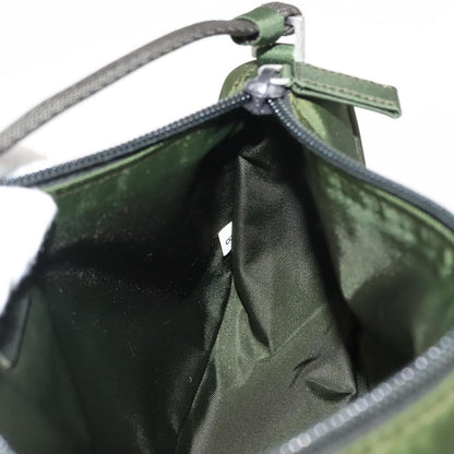 Prada Pochette Shoulder Bag Tessuto, KHAKI, NYLON, Clutche & pouche