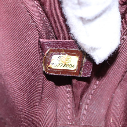 Chanel Coco Boy Camera Bag Quilted Leather, RED, LEATHER, Crossbody bag