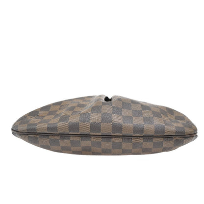 Louis Vuitton Bloomsbury Handbag Damier, BROWN, CANVAS, Shoulder bag