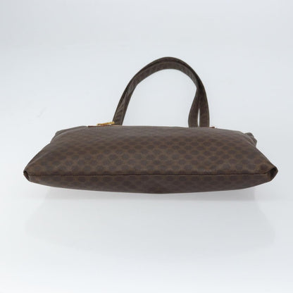 Celine Vintage Macadam Tote bag Canvas, BROWN, CANVAS, Tote bag