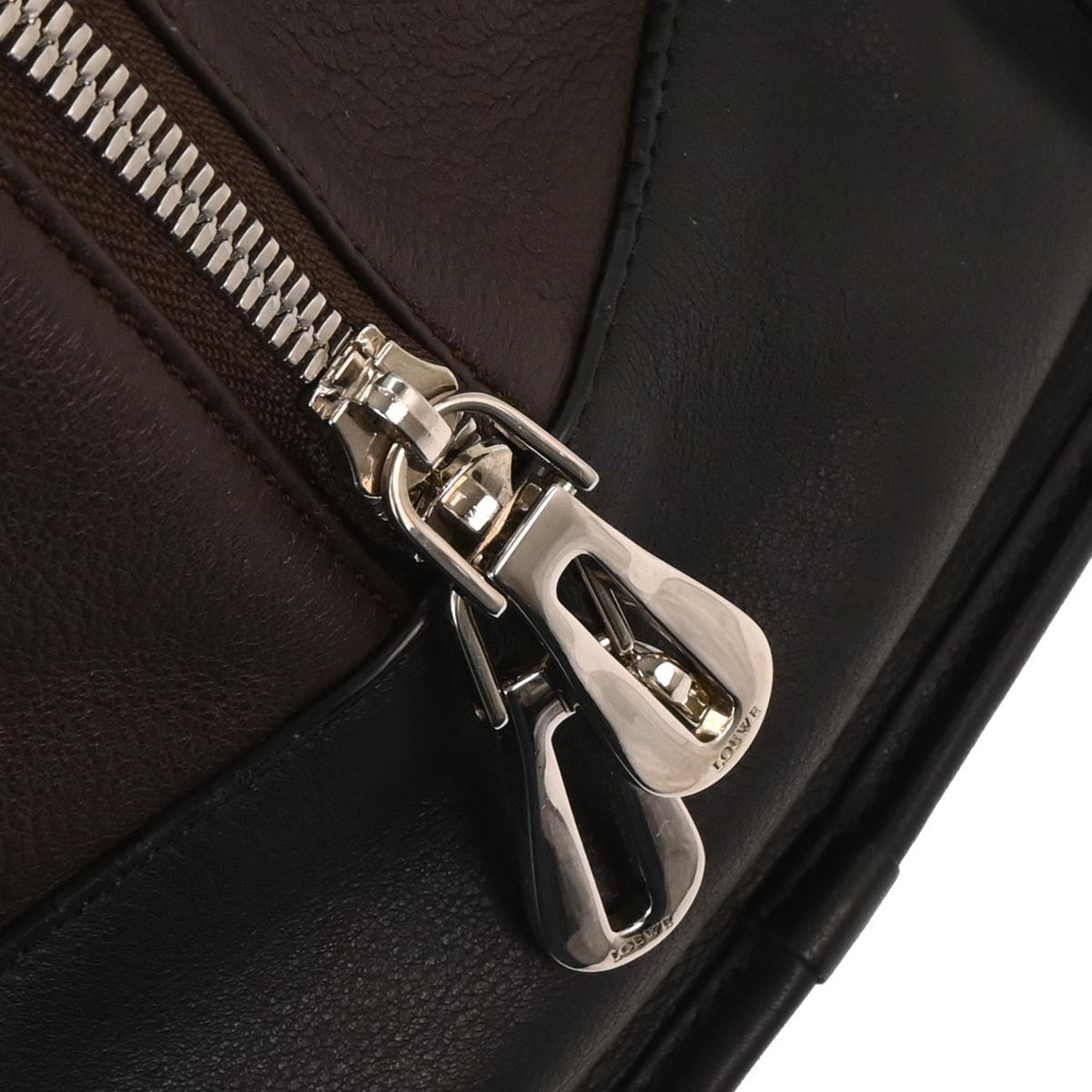 Loewe Amazona NM Bag Leather, BROWN, LEATHER, Handbag