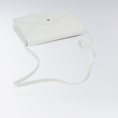 Givenchy Vintage 4G shoulder bag Leather, WHITE, LEATHER, Shoulder bag