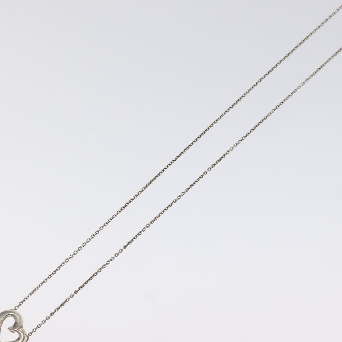 Tiffany & Co. Paloma Picasso Loving Heart Pendant Necklace Silver 925, SILVER, SILVER, Necklace