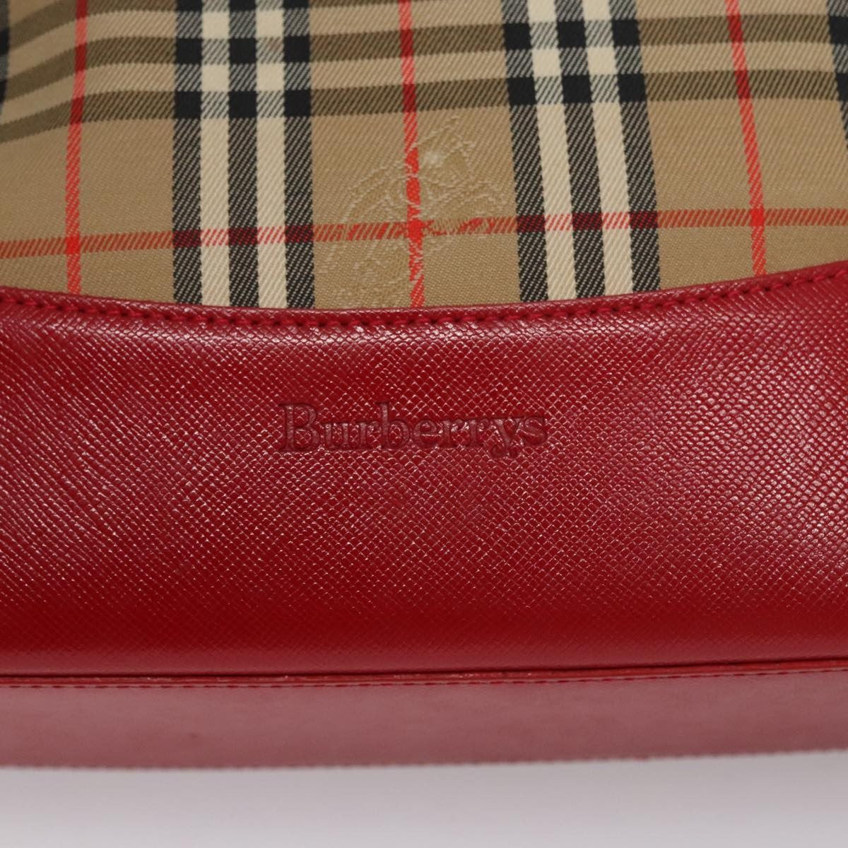 Burberry Nova Check Handbag Nova Check Canvas, BEIGE, CANVAS, Handbag