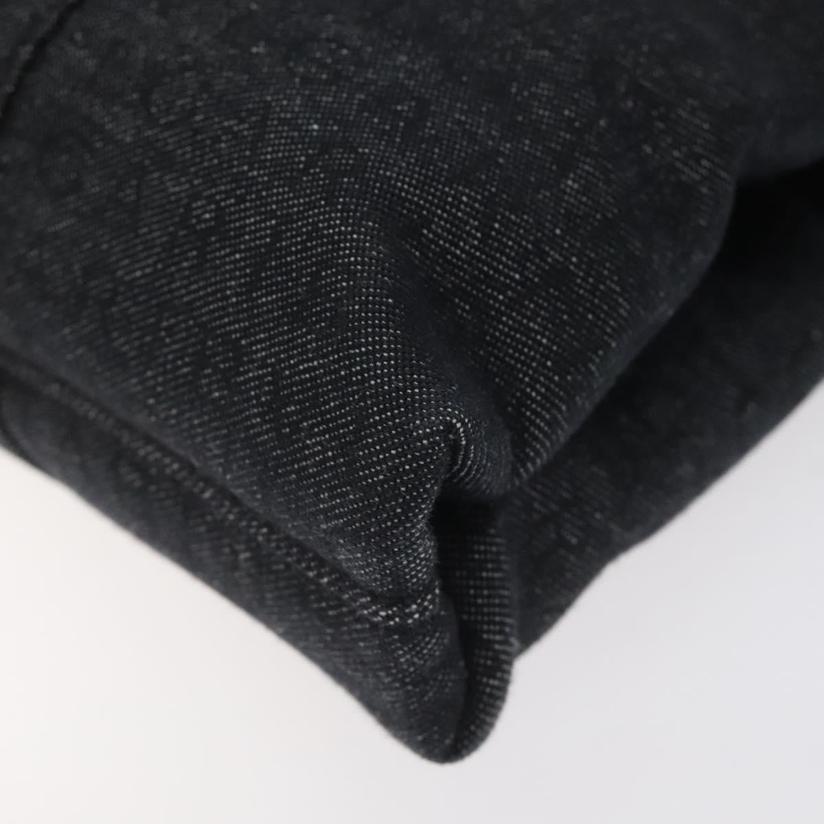 Bvlgari B.Zero1 Logomania Bag Canvas with Leather, BLACK, CANVAS, Shoulder bag