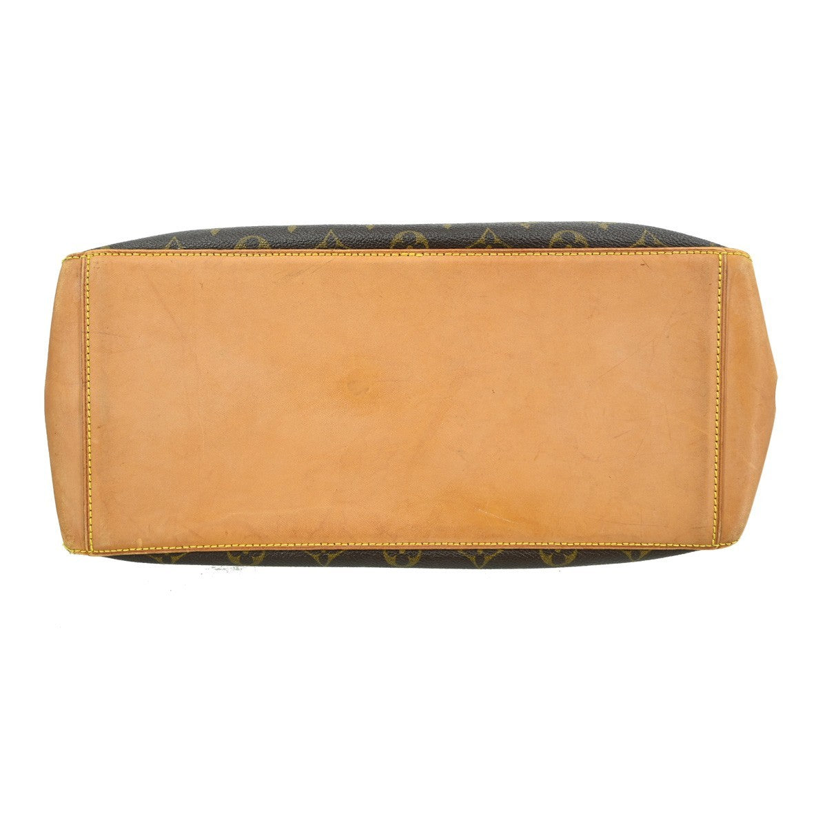 Louis Vuitton Cabas Mezzo Monogram Canvas, BROWN, CANVAS, Tote bag