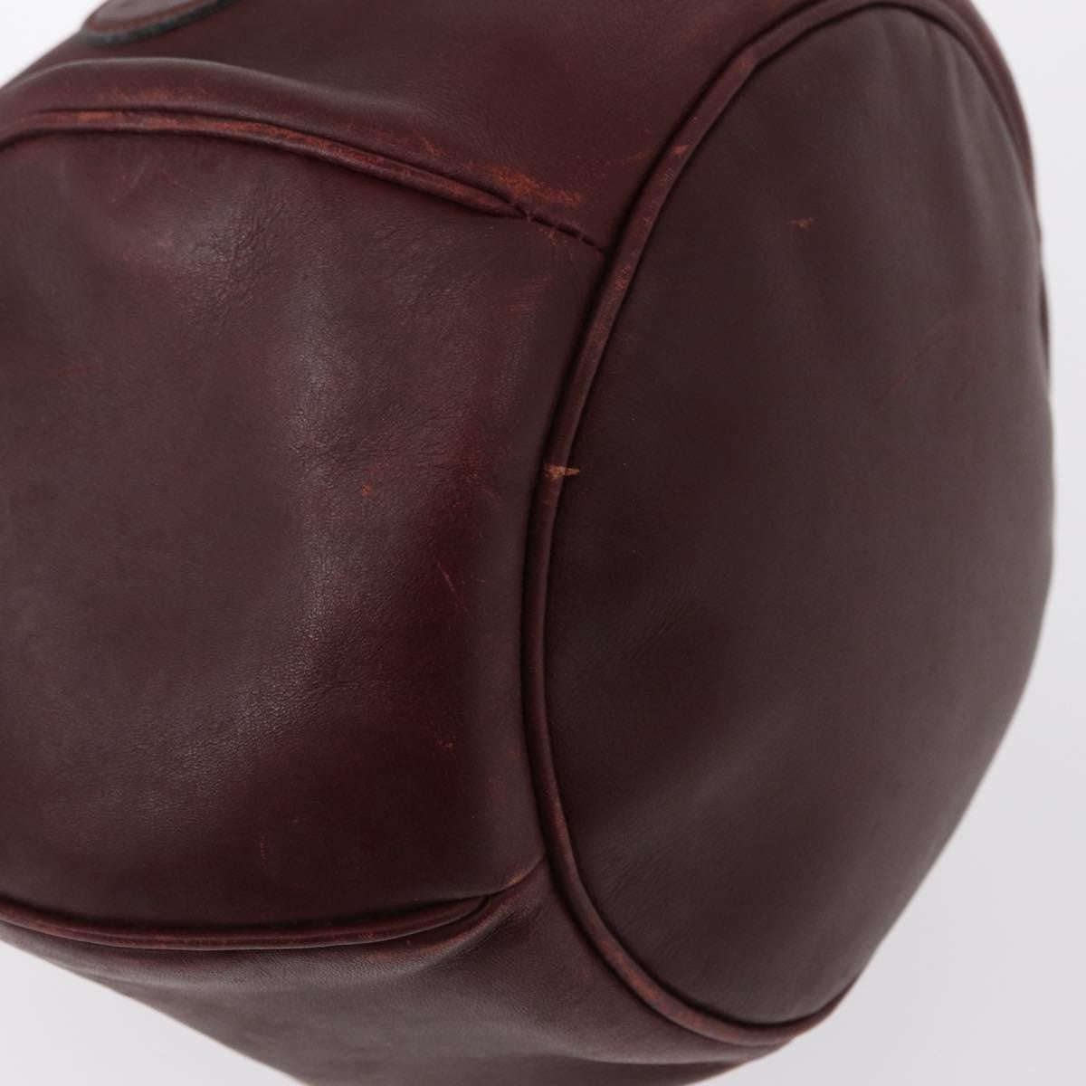 cartier Must de cartier bag Leather, BURGUNDY, LEATHER, Shoulder bag