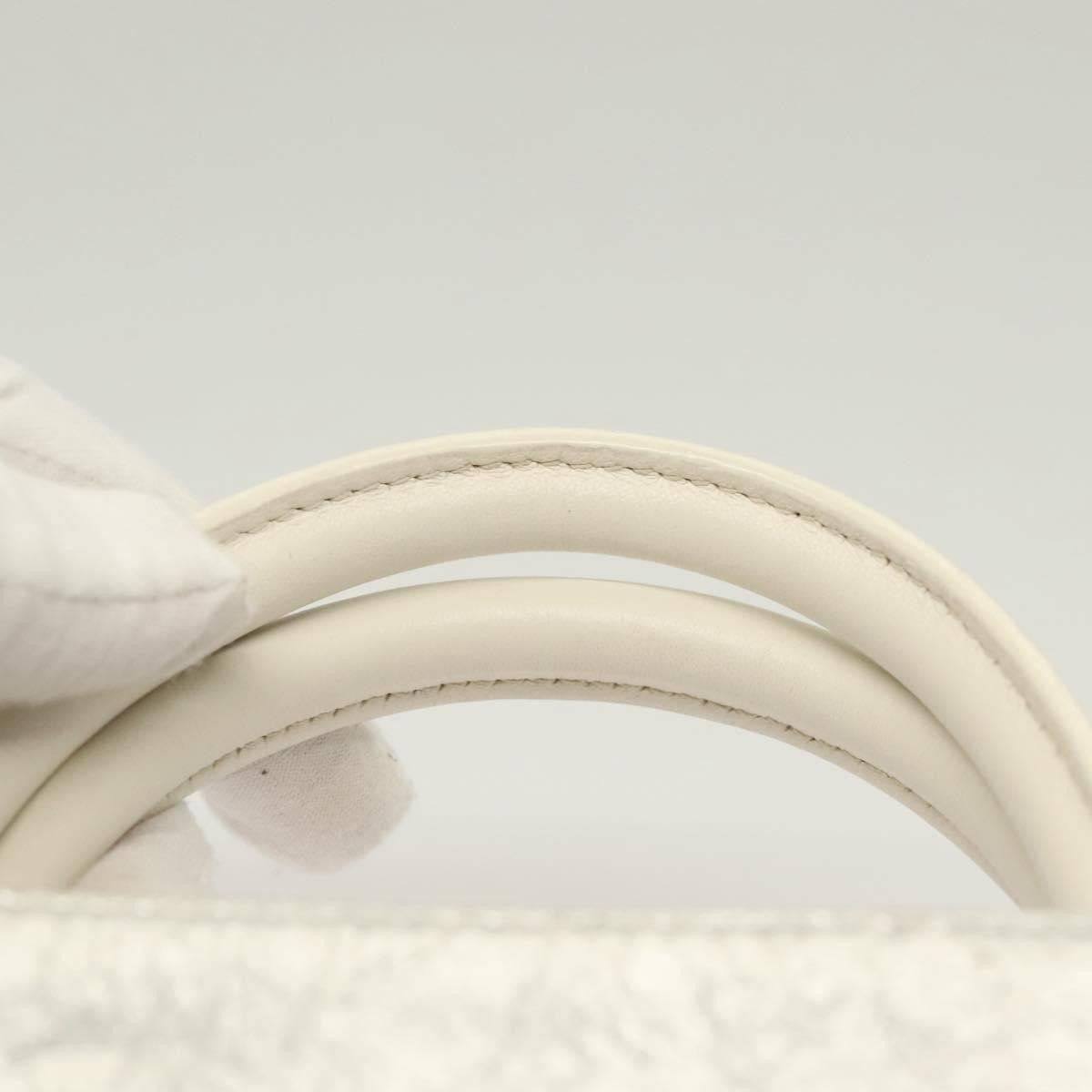 Christian Dior Diorever Bag Leather, SILVER, LEATHER, Bag