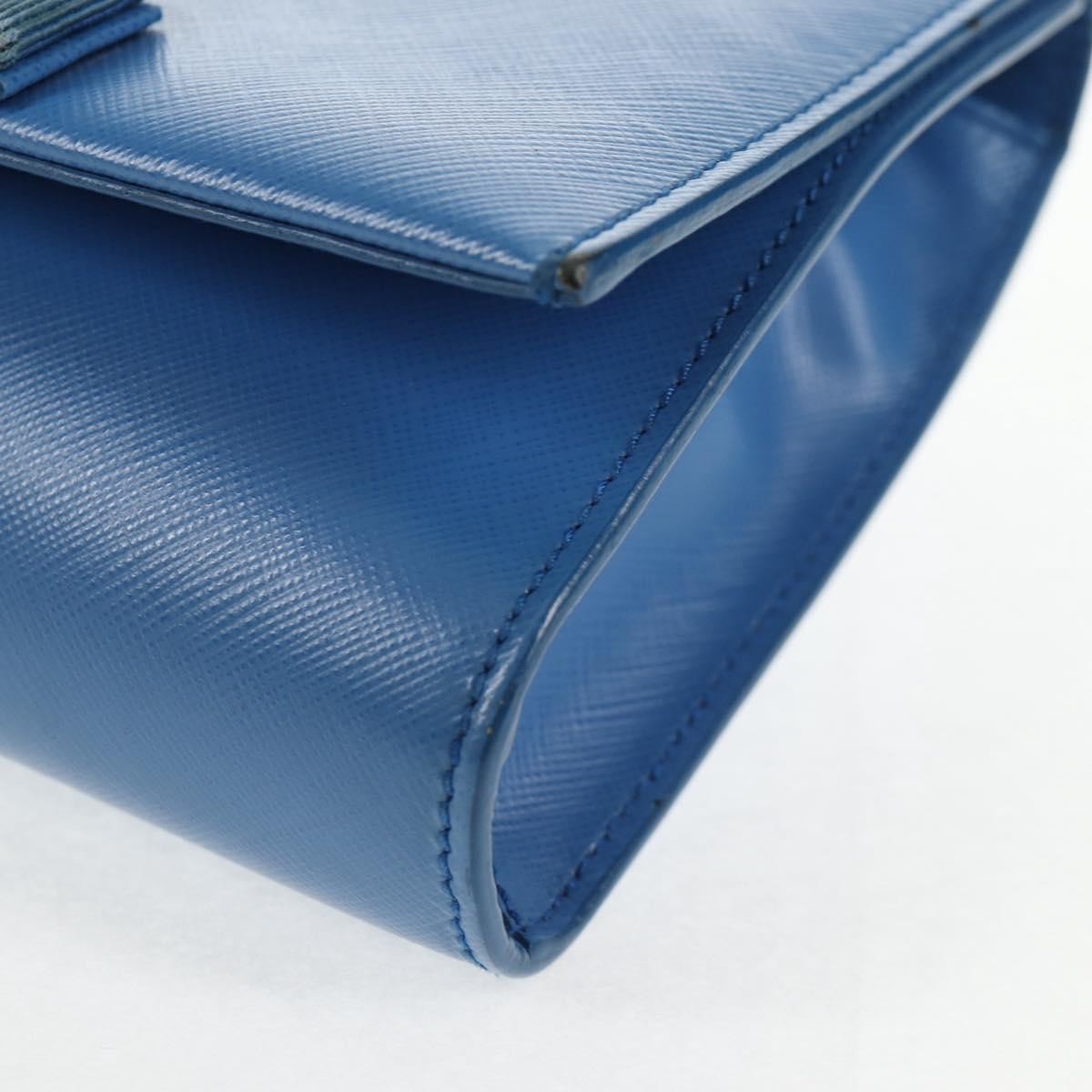 Salvatore Ferragamo Ginny Crossbody Bag Leather, BLUE, LEATHER, Shoulder bag