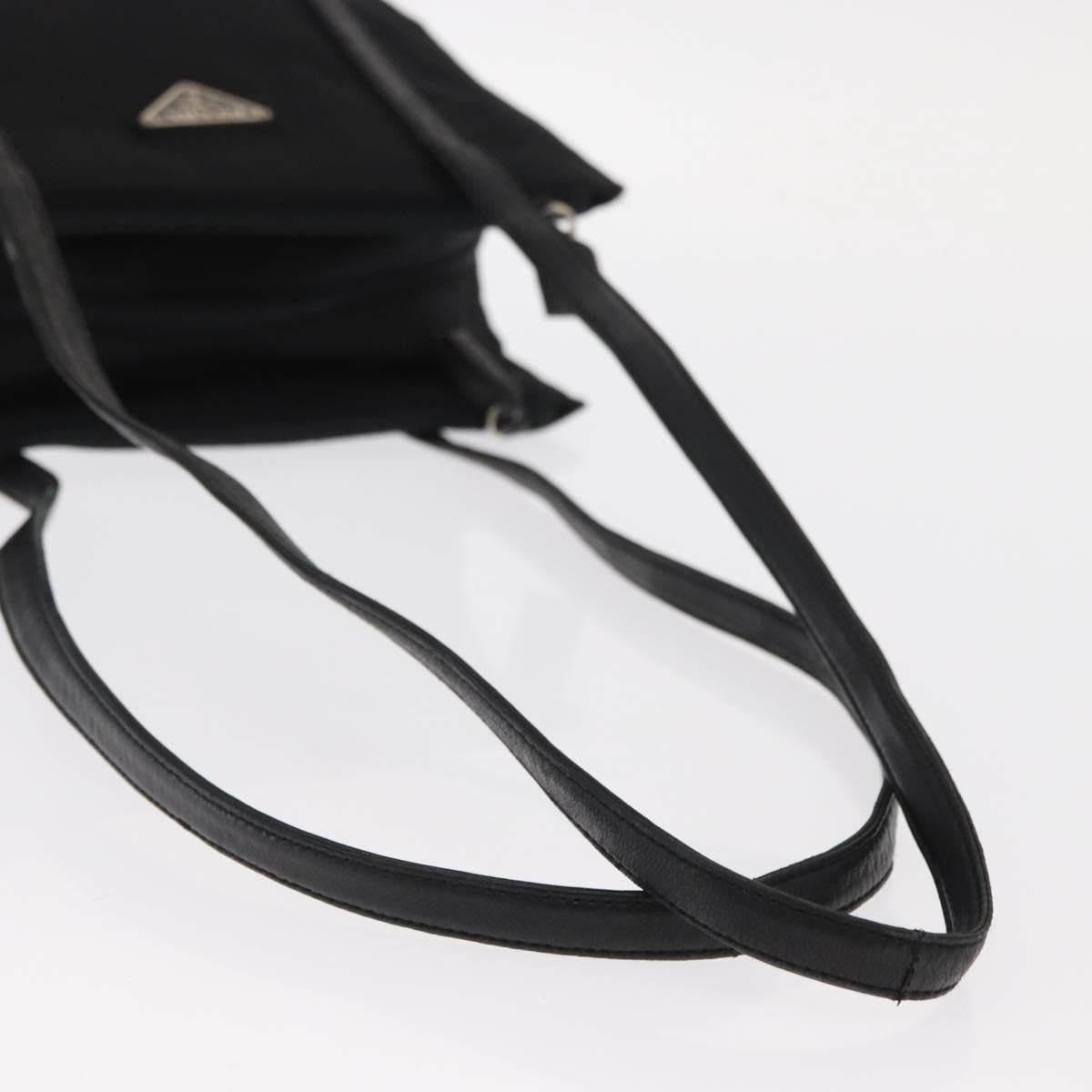 Prada Vintage Shoulder Bag Tessuto, BLACK, NYLON, Shoulder bag