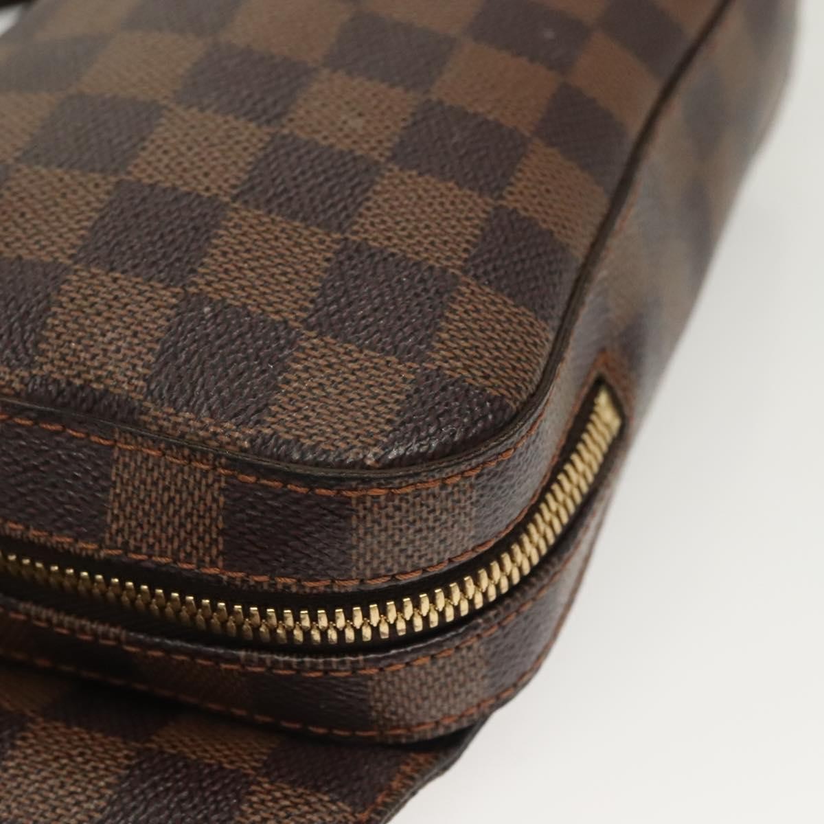 Louis Vuitton Geronimos Waist Bag Damier, BROWN, CANVAS, Shoulder bag