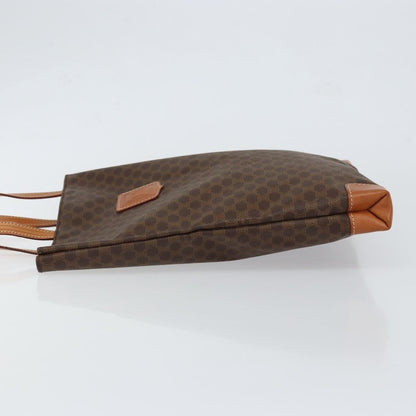 Celine Vintage Macadam Tote bag Canvas, BROWN, CANVAS, Tote bag