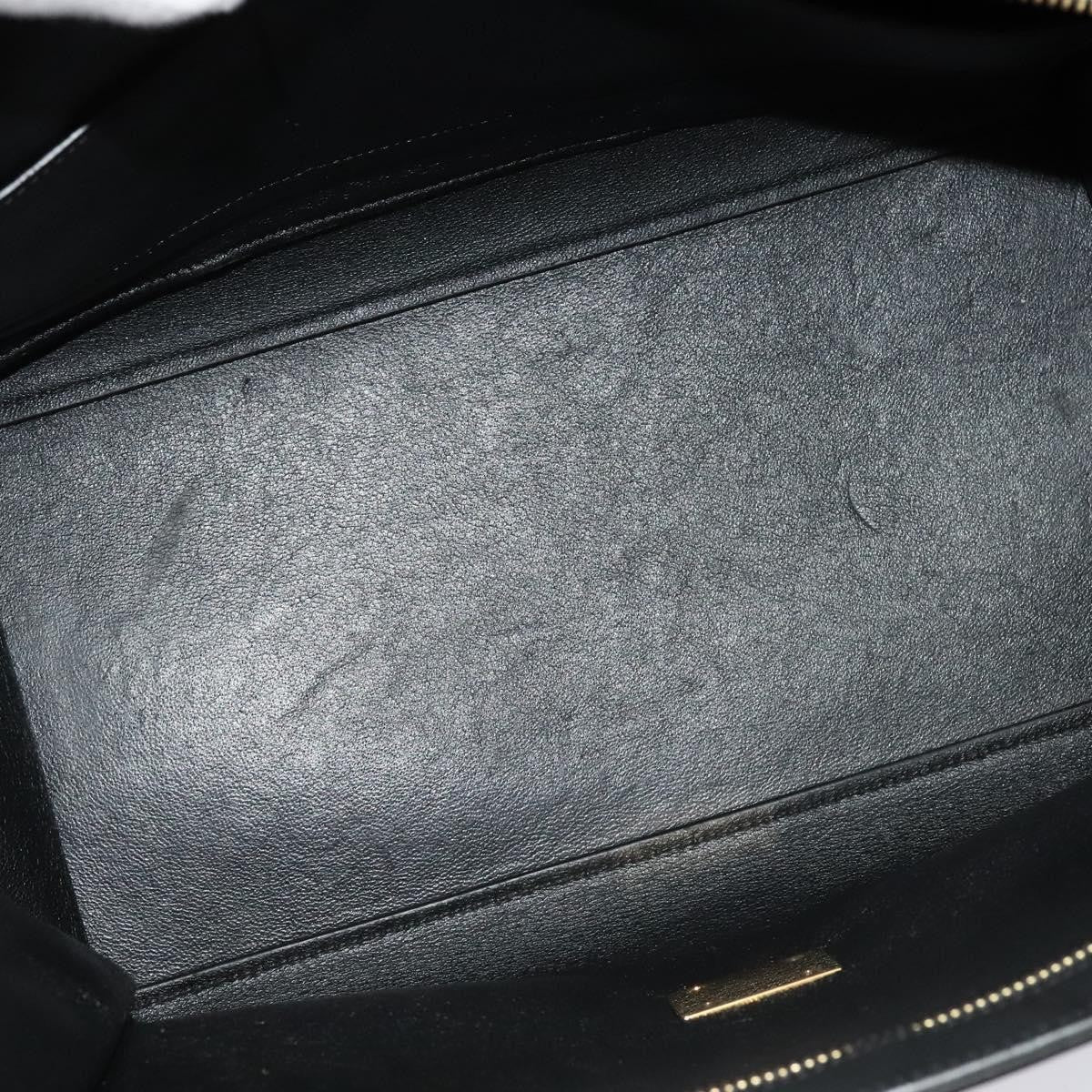 Celine Trapeze Bag Leather, BLUE, LEATHER, Handbag