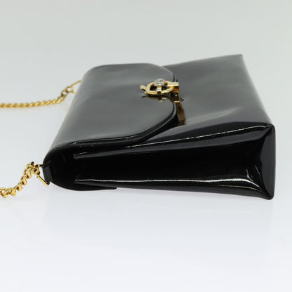 Gucci Vintage Shoulder Bag Patent leather, BLACK, PATENT_LEATHER, Shoulder bag