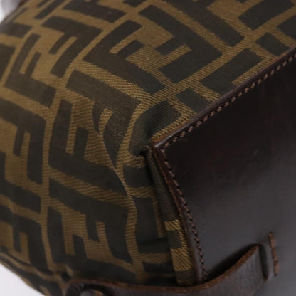 Fendi Vintage Zucca Zucca canvas, BROWN, CANVAS, Handbag