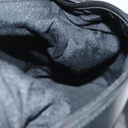 Gucci Vintage Bamboo Shoulder Bag Nylon, BLACK, NYLON, Shoulder bag