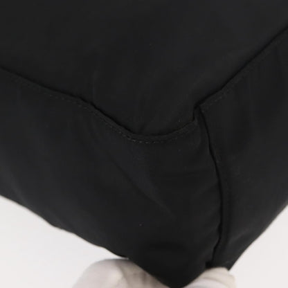 Prada Vintage Zip Tote Tessuto, BLACK, NYLON, Tote bag