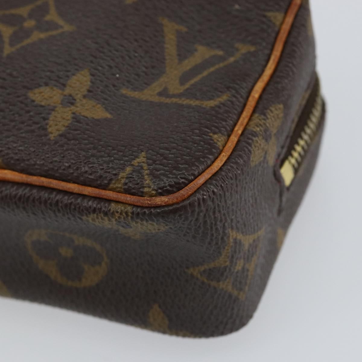 Louis Vuitton Wapity Trousse Pouch Monogram Canvas, BROWN, CANVAS, Clutche & pouche