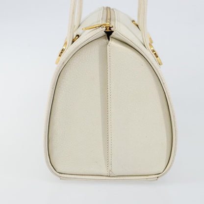 Valentino Garavani Vintage Handbag Leather, WHITE, LEATHER, Handbag