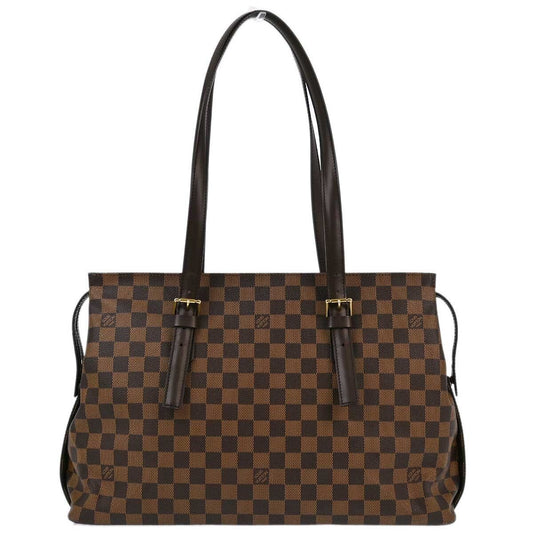 Louis Vuitton Chelsea Handbag Damier, BROWN, CANVAS, Tote bag