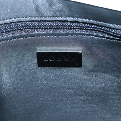 Loewe Anagram Shoulder Bag Leather, BLACK, LEATHER, Shoulder bag