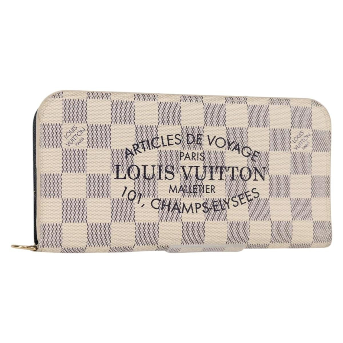 Louis Vuitton Insolite Wallet Damier, WHITE, CANVAS, Wallets