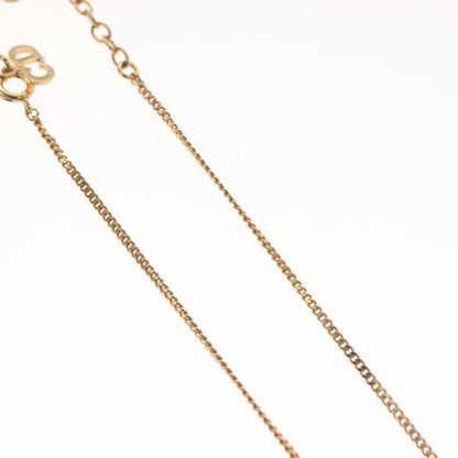 Christian Dior CD Pendant Necklace Gold-plated, GOLD, METAL, Necklace