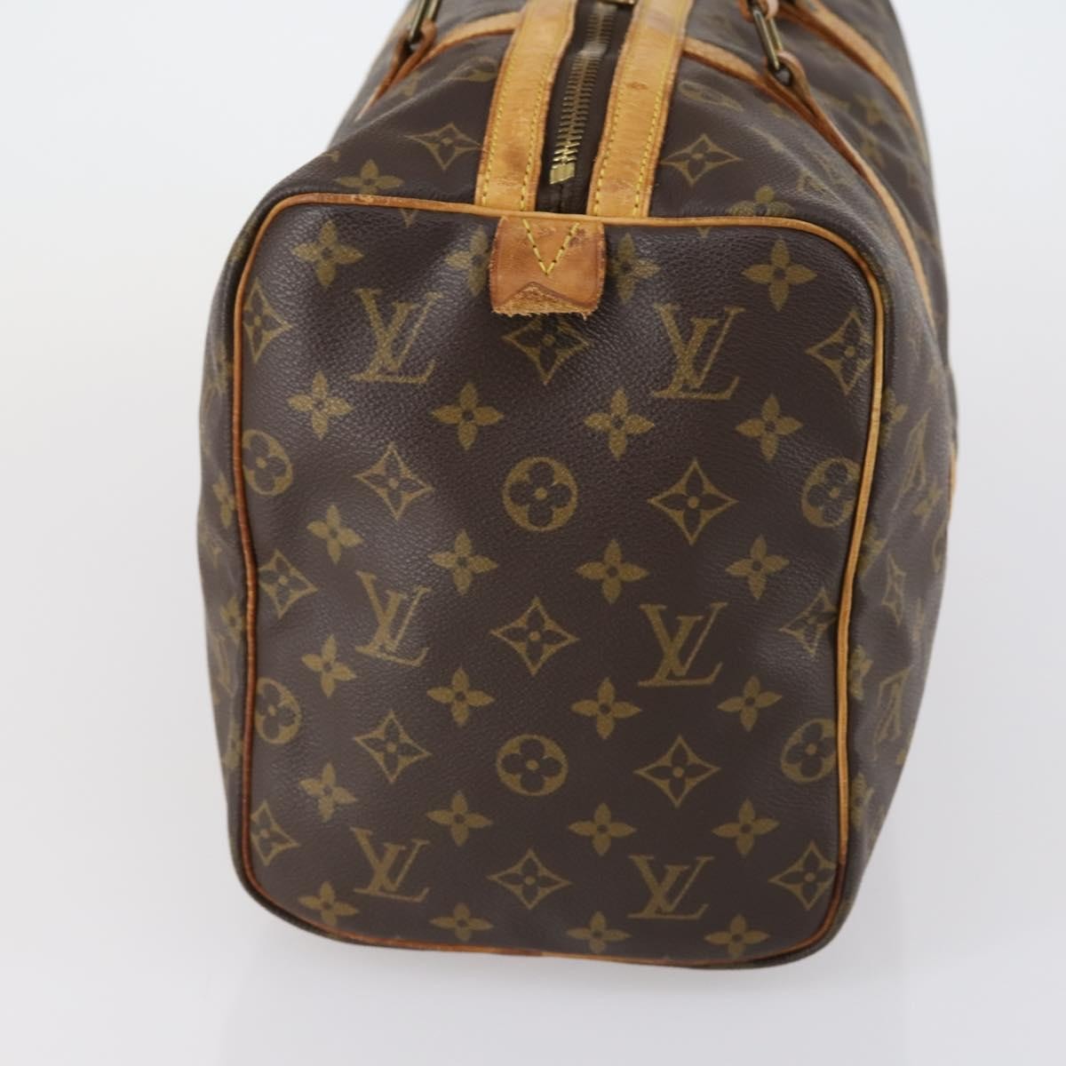 Louis Vuitton Sac Souple Handbag Monogram Canvas, BROWN, CANVAS, Travel bag