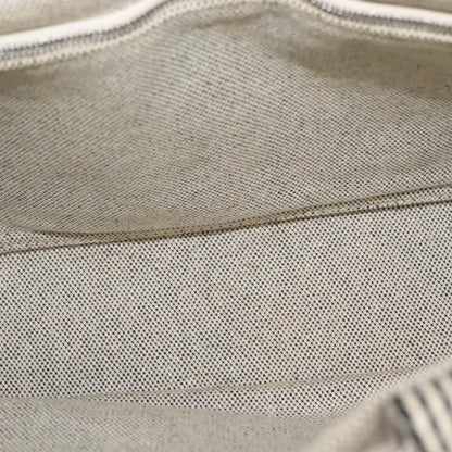 Hermes Fourre Tout Tote Canvas, GRAY, CANVAS, Tote bag