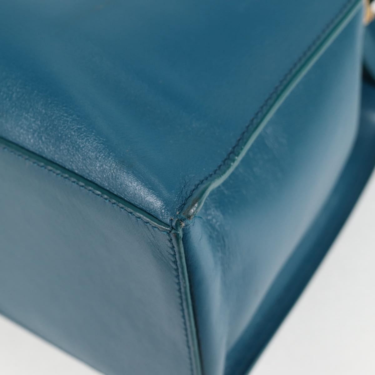 Balenciaga Padlock All Afternoon Tote Leather, BLUE, LEATHER, Handbag