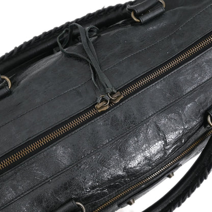 Balenciaga Twiggy Classic Studs Bag Leather, GREEN, LEATHER, Handbag