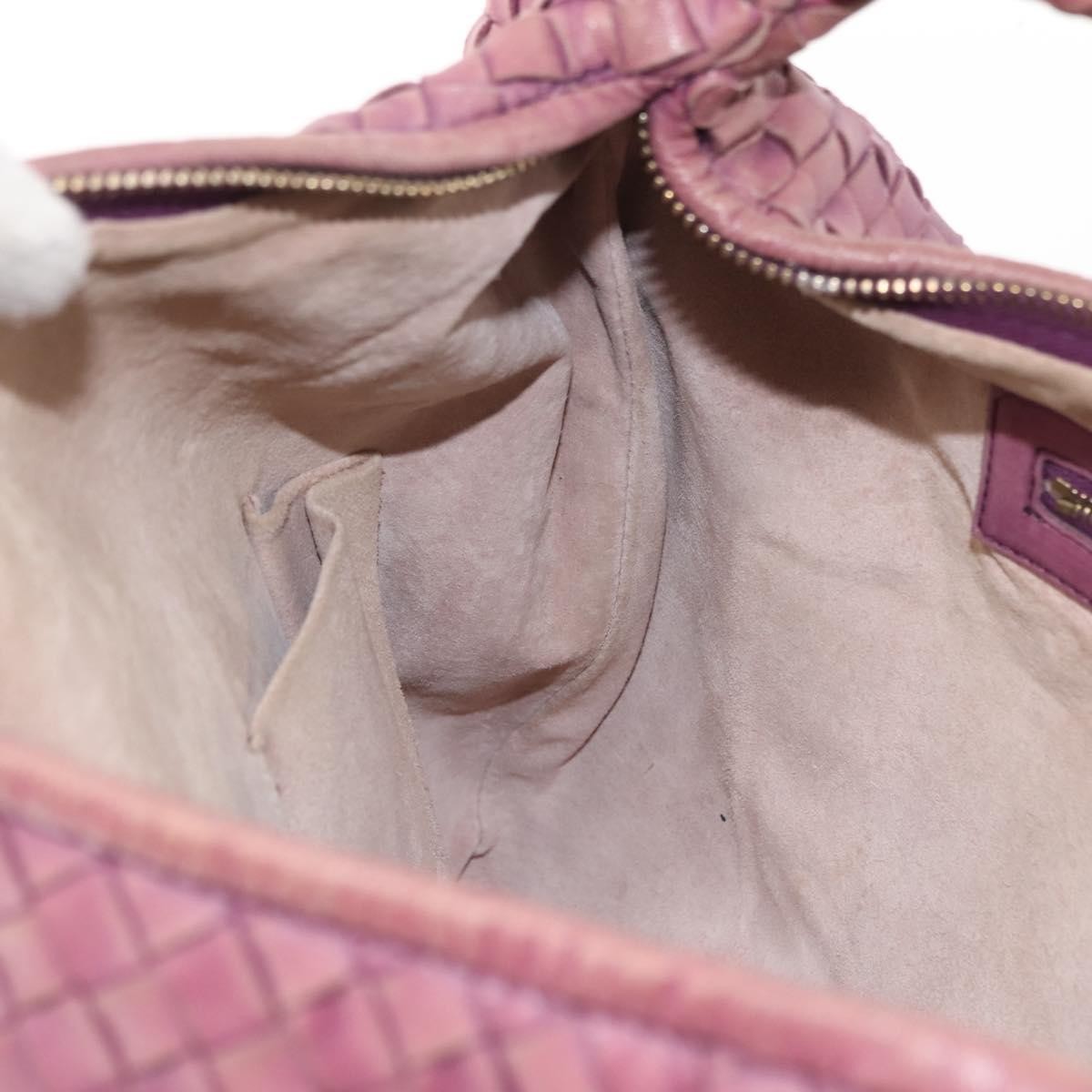 Bottega Veneta Veneta Hobo Intrecciato Nappa, PURPLE, LEATHER, Shoulder bag