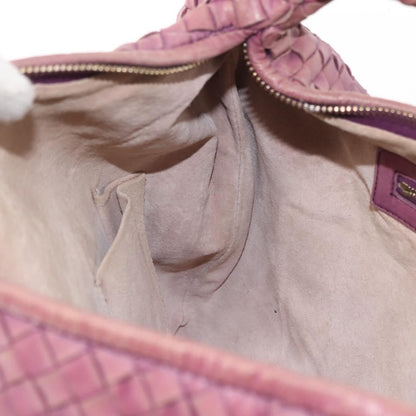 Bottega Veneta Veneta Hobo Intrecciato Nappa, PURPLE, LEATHER, Shoulder bag